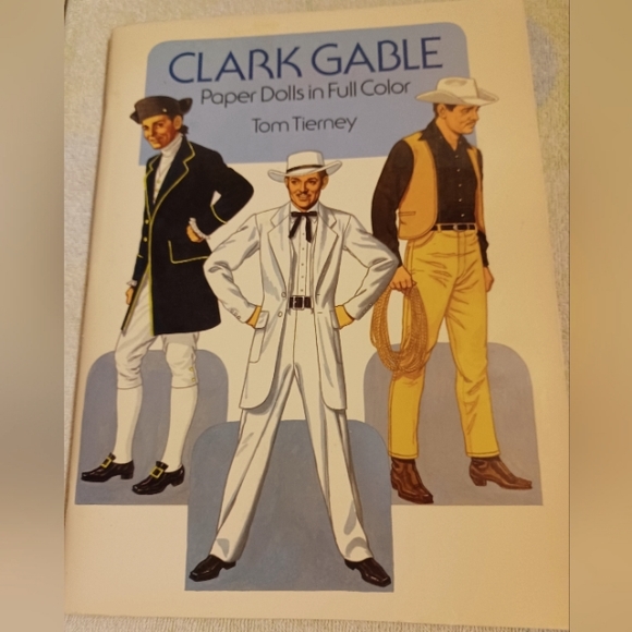 Clark Gable Bundle, Iconic Actor Photographs And Paper Dolls - Picture 4 of 10